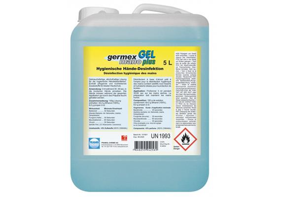 Desinfektionsgel Mano Plus,für Hände, 5 Liter