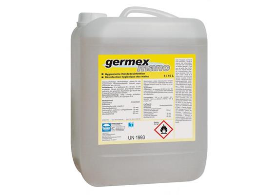 Desinfektionsm. Germex Mano plus, für Hände, 5 Liter