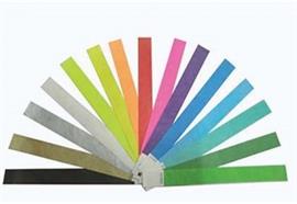 Eintrittsbänder unbedruckt, diverse Farben, 100 Stück