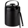 Eiseimer Set Polar, 1,3 Liter, Edelstahl schwarz