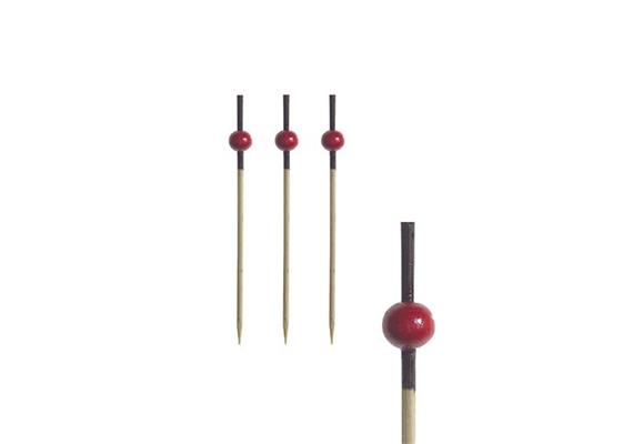 Fingerfood-Spiesse, Red Pearl, 7cm, Paket à 250 Stück