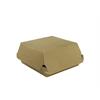 Hamburger Boxen braun,12x12cm Pack à 100 Stück
