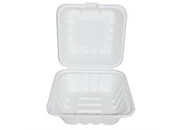 Hamburger Boxen weiss, 13x13x7cm, Pack à 50 Stück