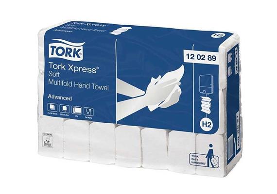 Handpapier, Tork X-Press, Recy., 2-lagig, Karton à 3'780 Stück