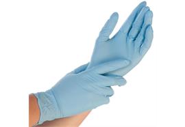 Handschuhe Safe blue, Nitril, Grösse L, blau, 100 Stück