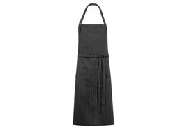 Latz-Kochschürzen, 3er Pack, s/w gestreift