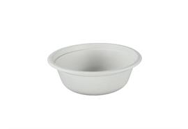 Schale, Bagasse, weiss, 5dl, Ø15.5cm, 500 Stück