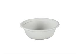 Schale, Bagasse, weiss, 5dl, Ø15.5cm, 600 Stück