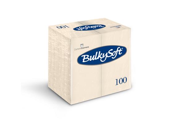 Servietten, champagner, 40x40cm 1/8 Falz, 3-lagig, 1'000 Stück