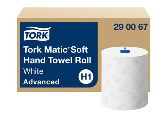Tork Advanced Hybrid, weiss, 150m, 21cm, Karton à 6 Rollen