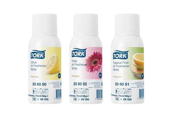 Tork Air Fresh, Mix, 3 x 4 Dosen (Zitrus, Frucht, Floral)