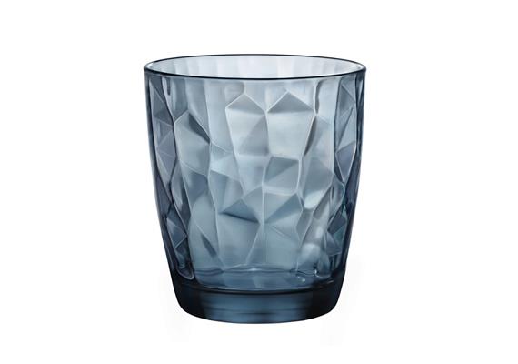Whiskeybecher, Diamond, blau 30cl